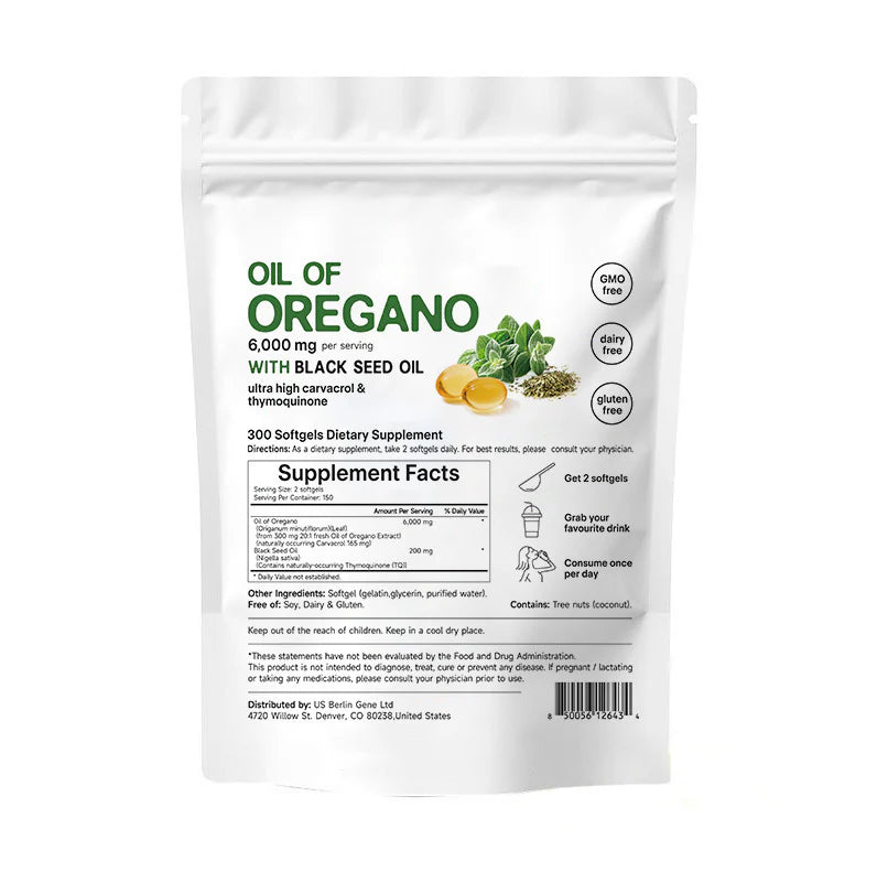 Belbexa™ Oil Of Oregano Softgels