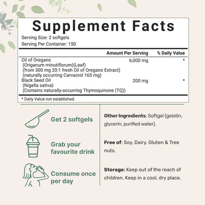 Belbexa™ Oil Of Oregano Softgels